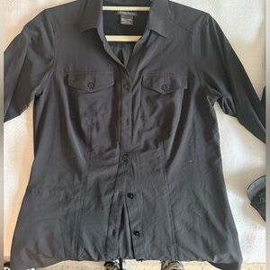ExOfficio Black Women's Shirt with Mesh Lining